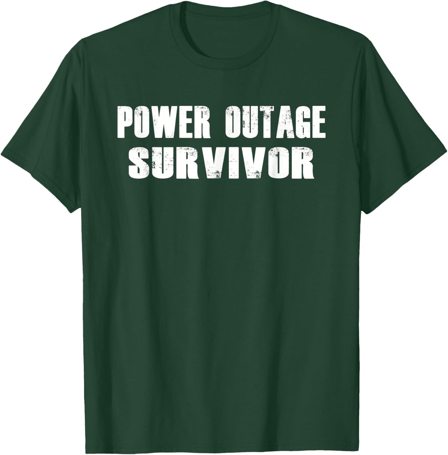 Power outage Survivor Nor Cal Blackout PG& E T-Shirt - T-Shirt | Forest