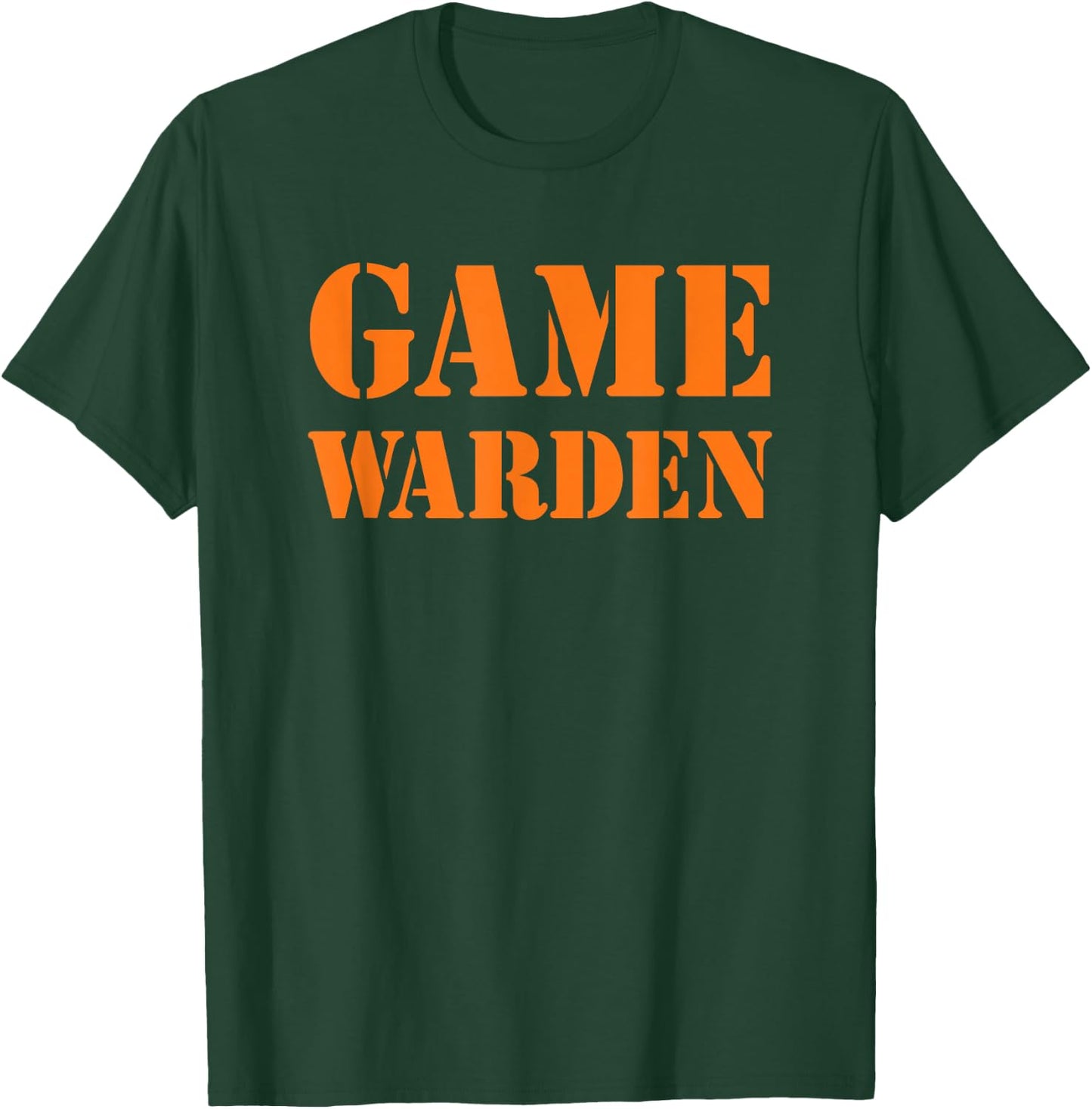 Game Warden Shirt Halloween Costume T-Shirt - T-Shirt | Forest