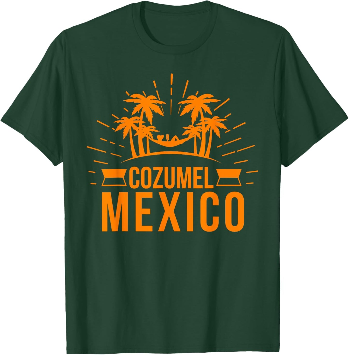 Cozumel Mexico Souvenir Gift Traveler Men/Women T-Shirt - T-Shirt | Forest