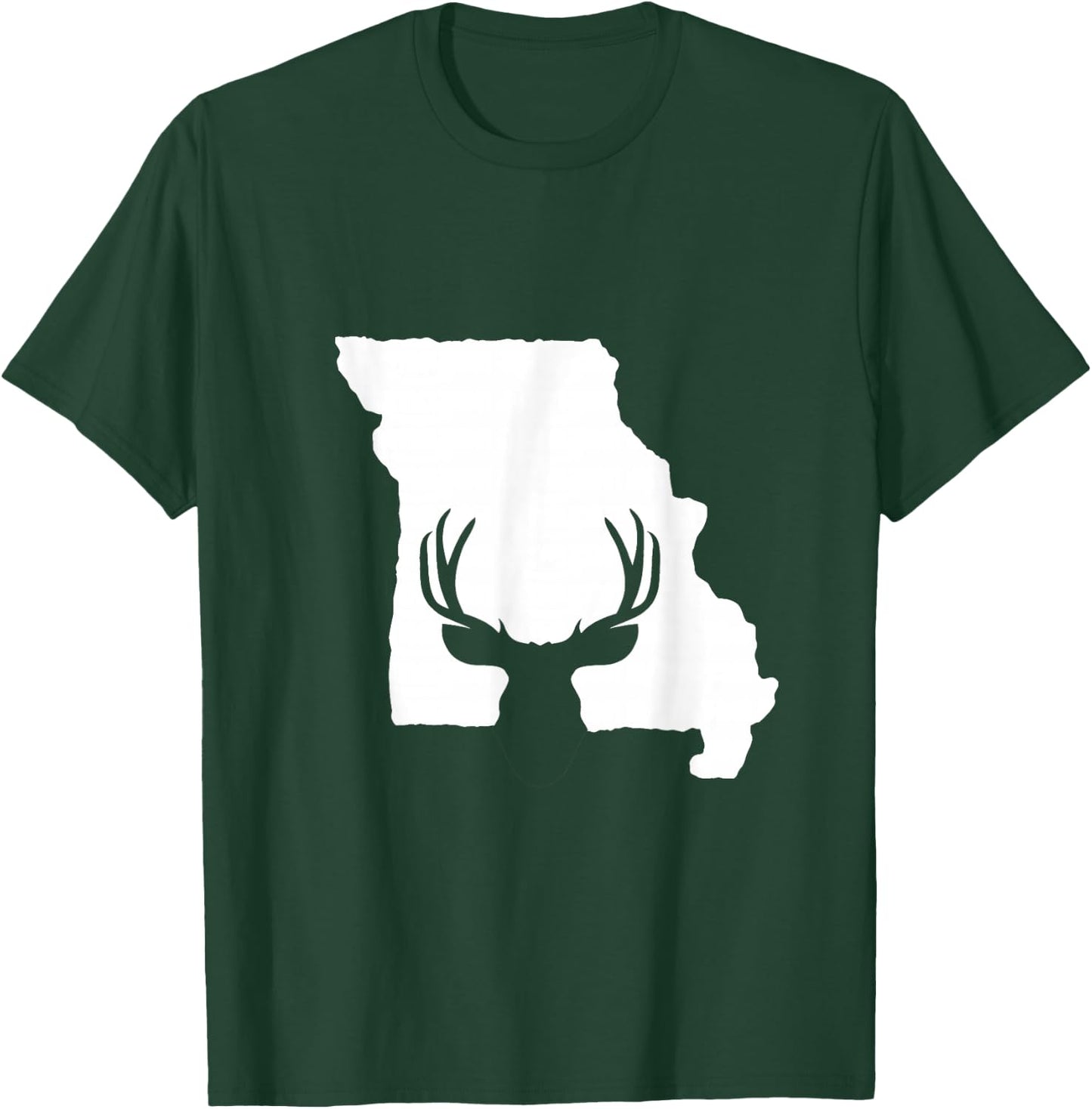 Missouri Deer Hunter Deer Hunting T-Shirt - T-Shirt | Forest