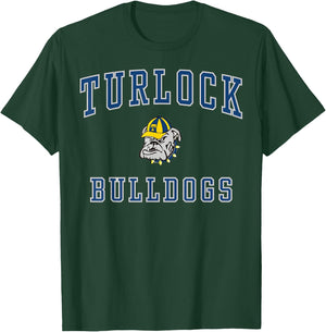 Turlock High School Bulldogs C1 T-Shirt - T-Shirt | Forest