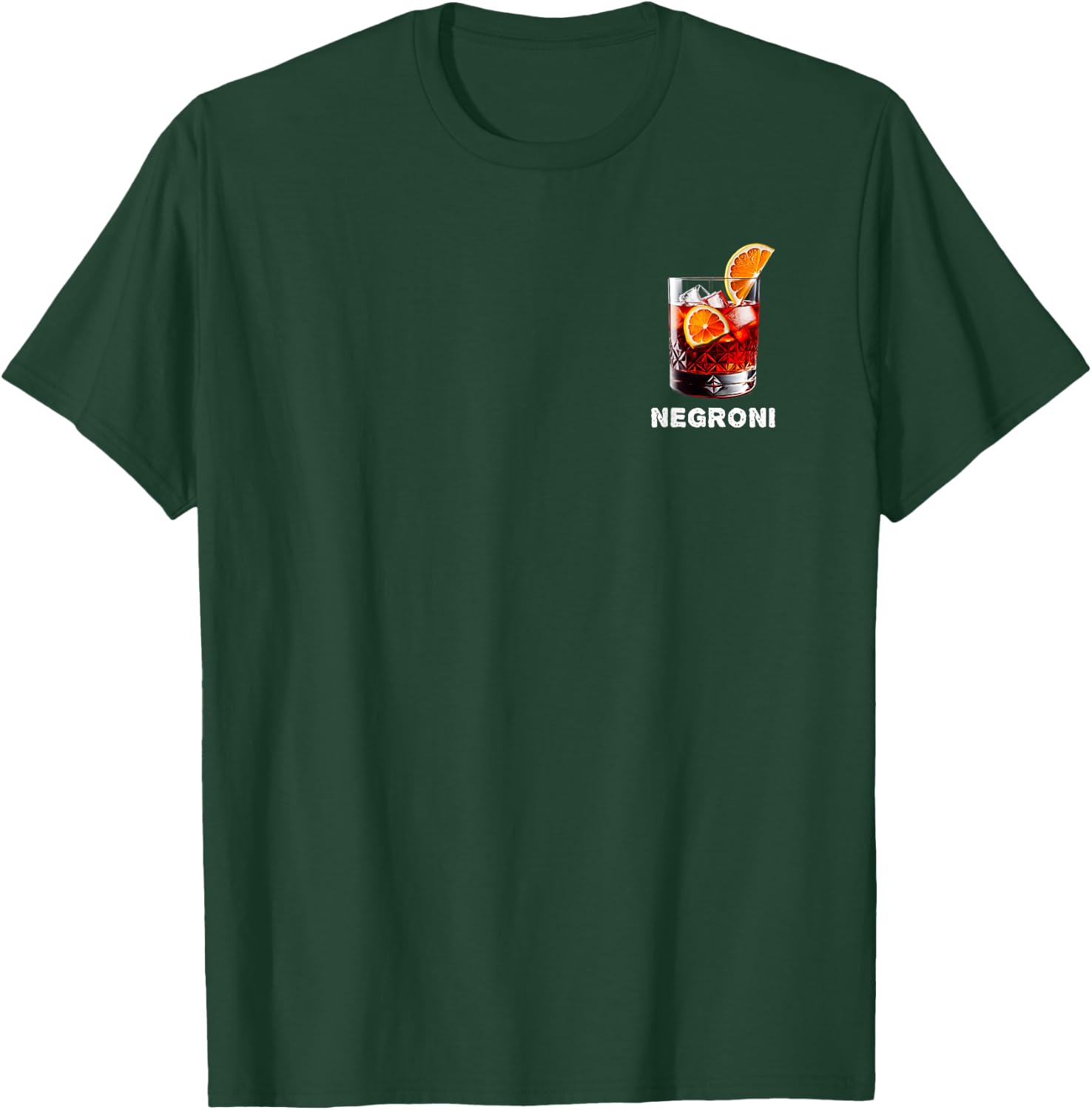 NEGRONI - Official Member - favorite Cocktail Drink Party T-Shirt - T-Shirt | Forest