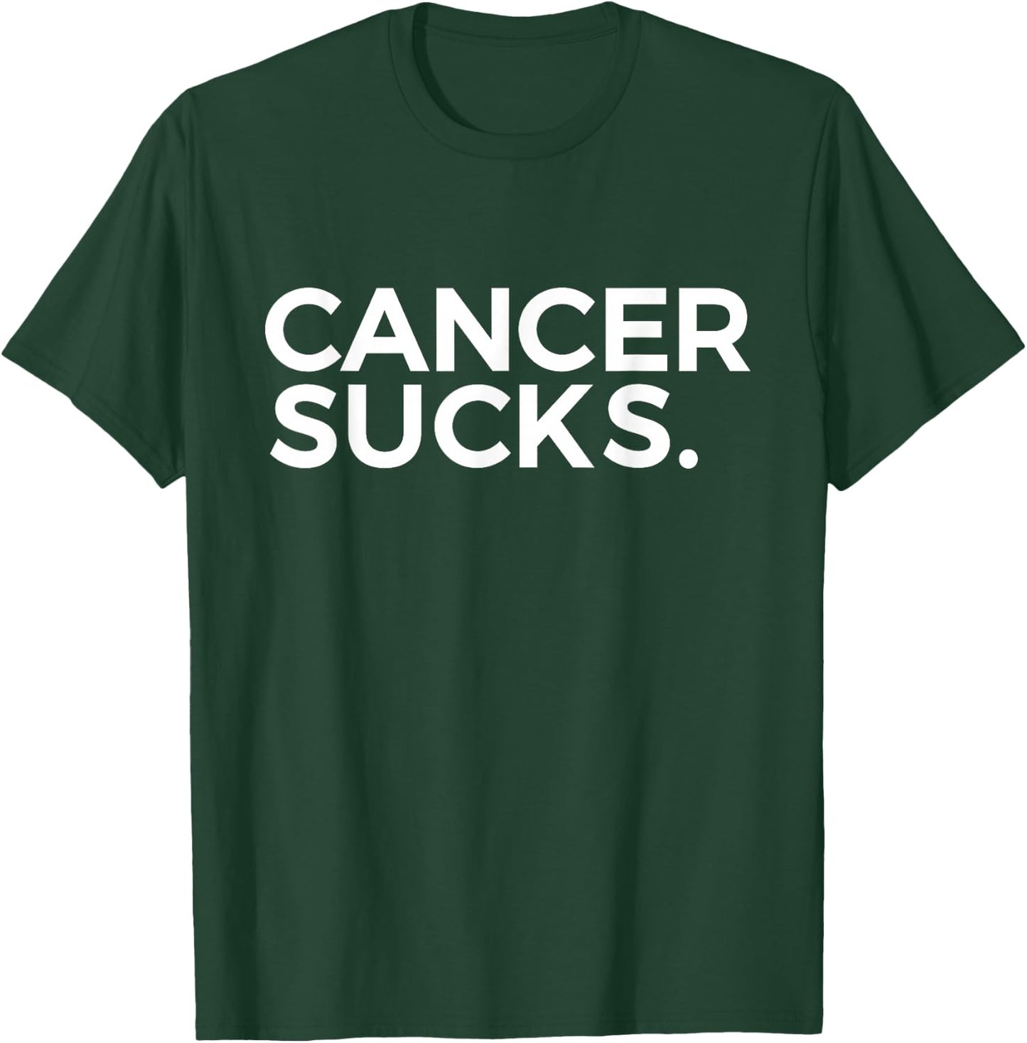 Cancer Sucks : MEN /WOMEN / YOUTH (Oncology) T-Shirt - T-Shirt | Forest