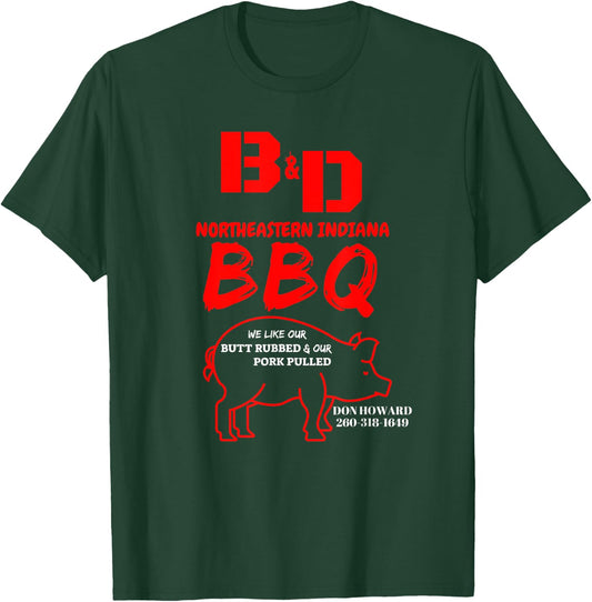 B&D BBQ , Grill Masters for Hire T-Shirt - T-Shirt | Forest