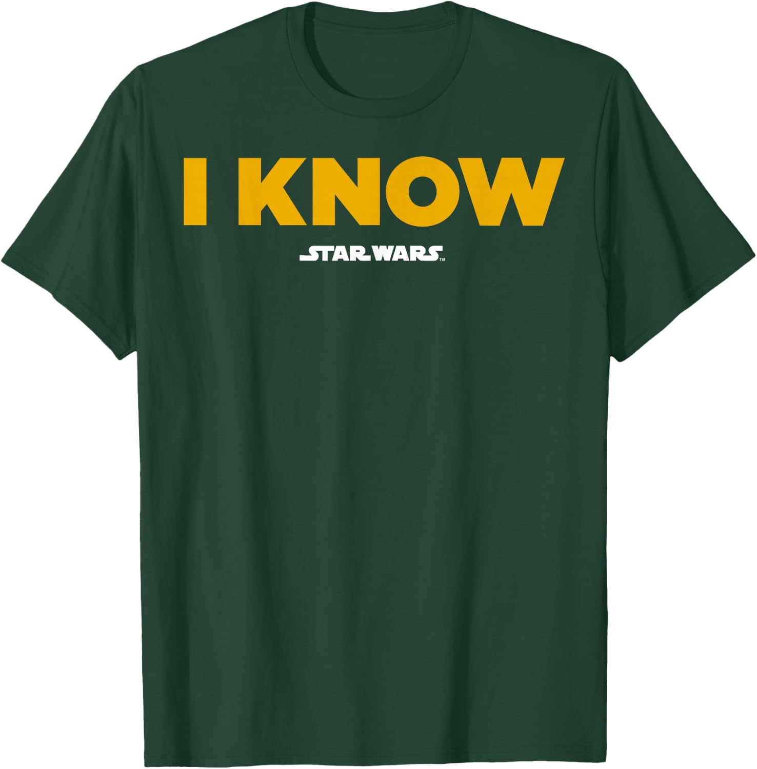 Star Wars Han Solo I Know Graphic T-Shirt - T-Shirt | Forest