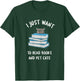 I just want to read books and pet cats - russian blue T-Shirt - T-Shirt | Forest