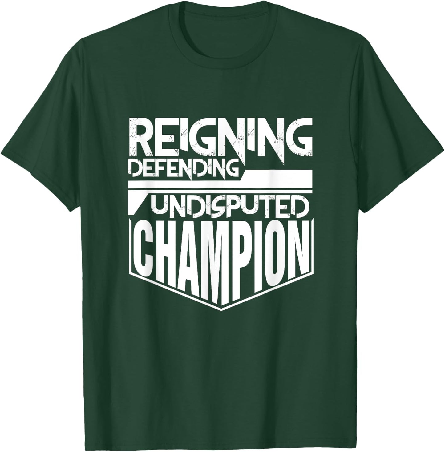 Reigning Defending Champion Wrestling T-Shirt - T-Shirt | Forest