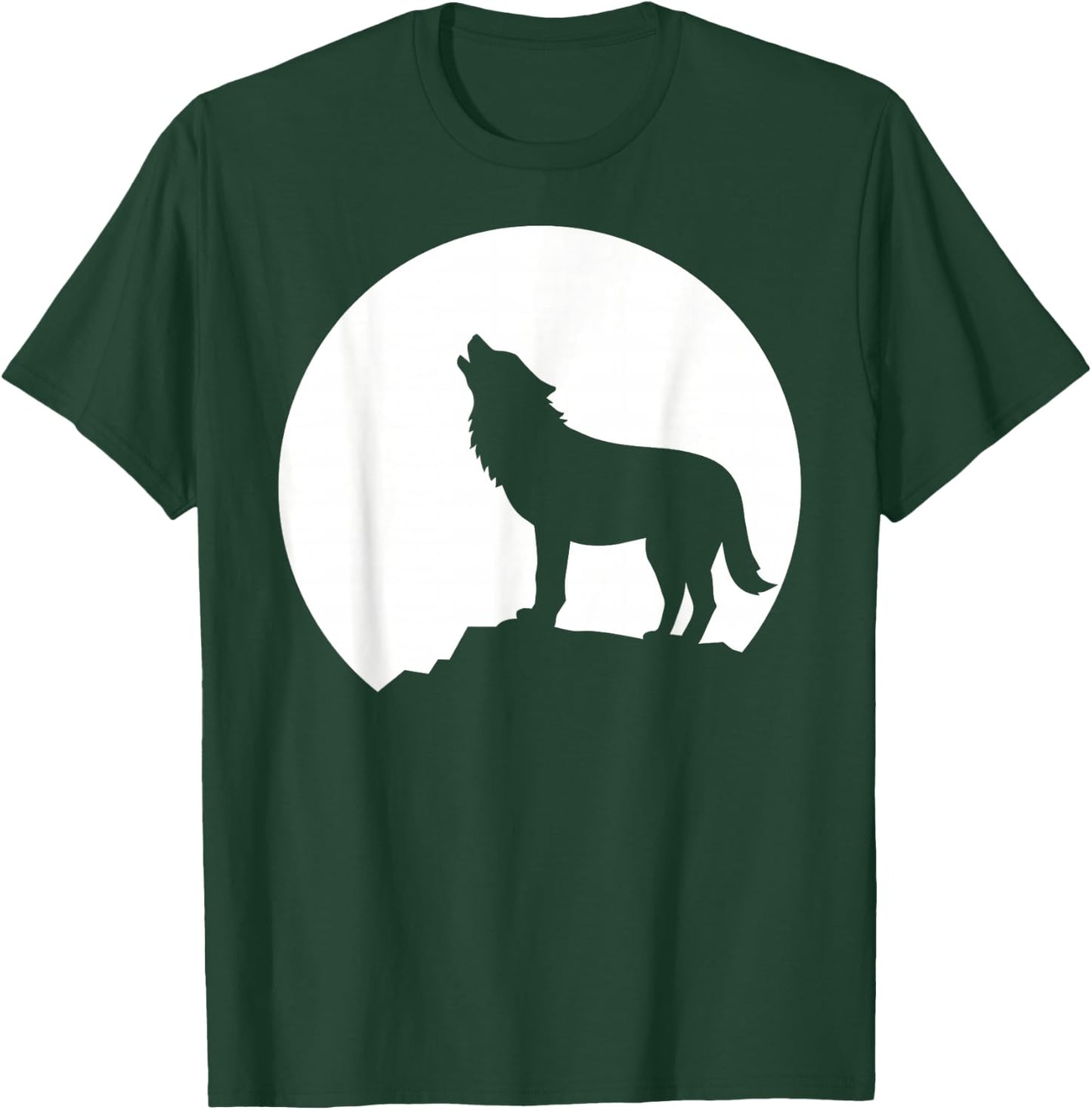 Wolf Moon T-Shirt - T-Shirt | Forest