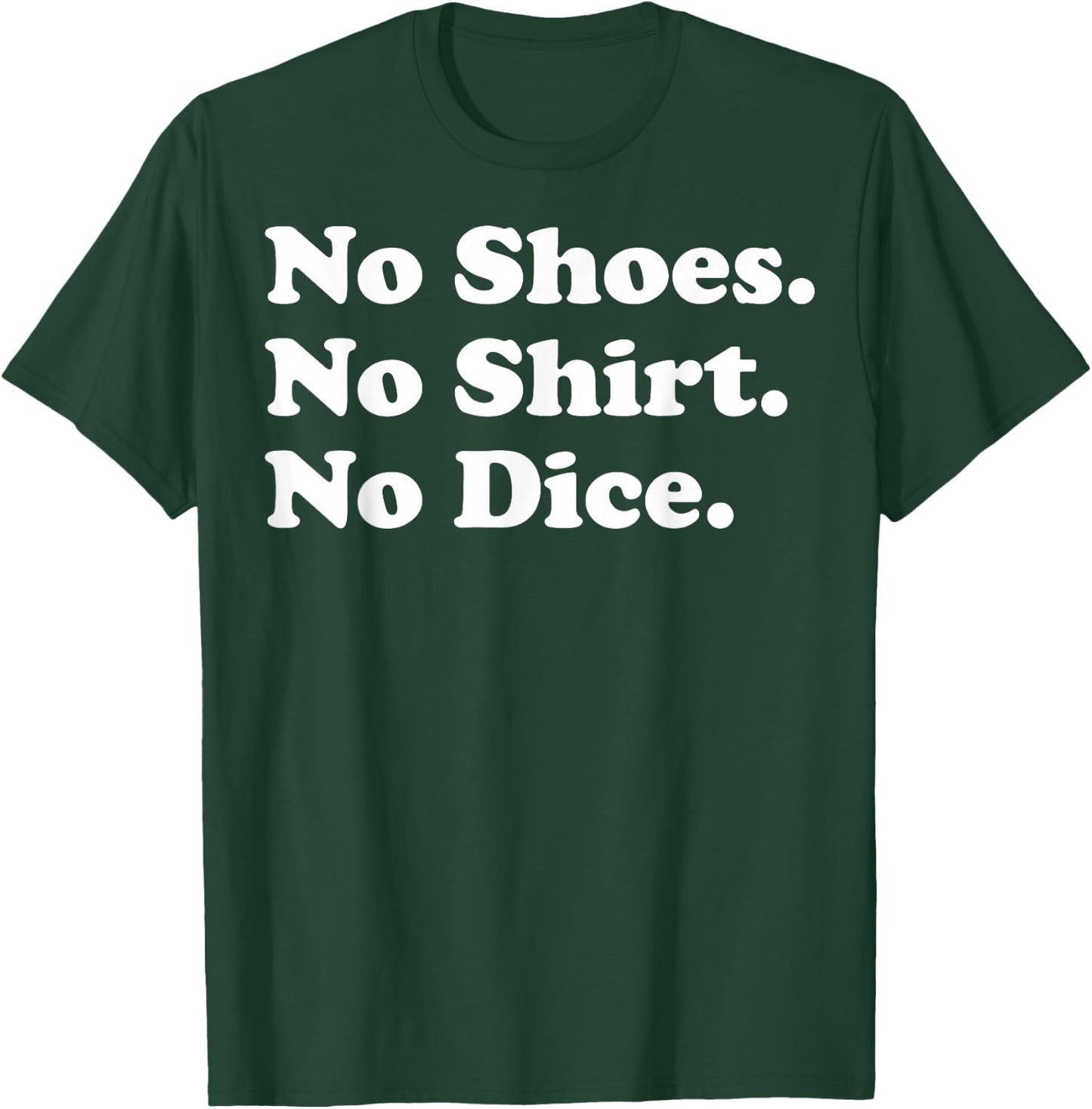 Fast Times at Ridgemont High No Dice Graphic T-Shirt - T-Shirt | Forest