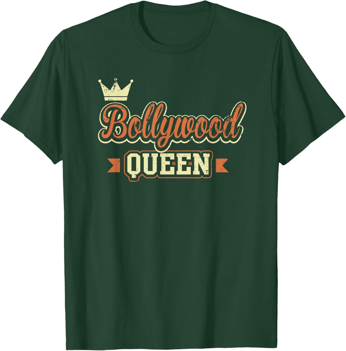Bollywood Queen Funny Indian Hindi Movie Dance Cute T-Shirt - T-Shirt | Forest