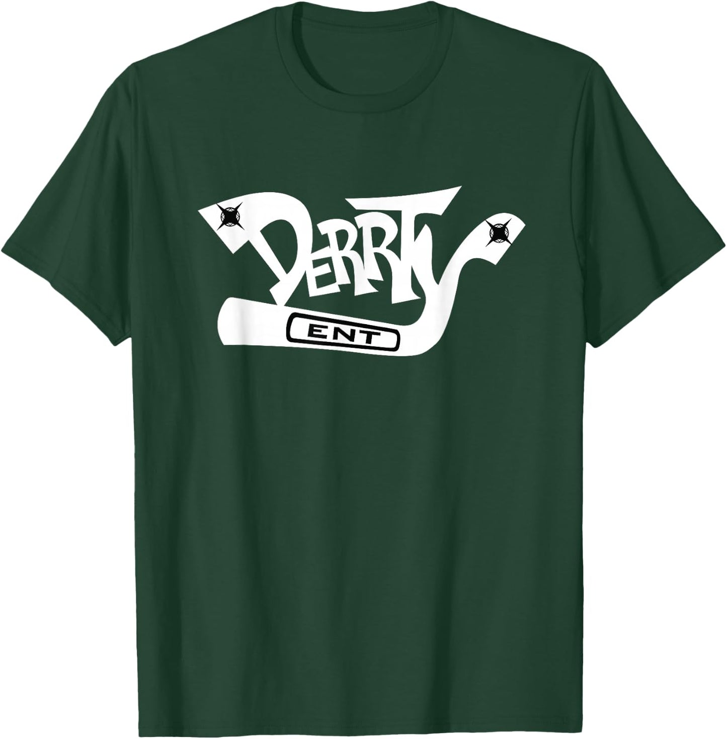 Nelly Derrty Entertainment with White Logo Derrty ENT T-Shirt - T-Shirt | Forest