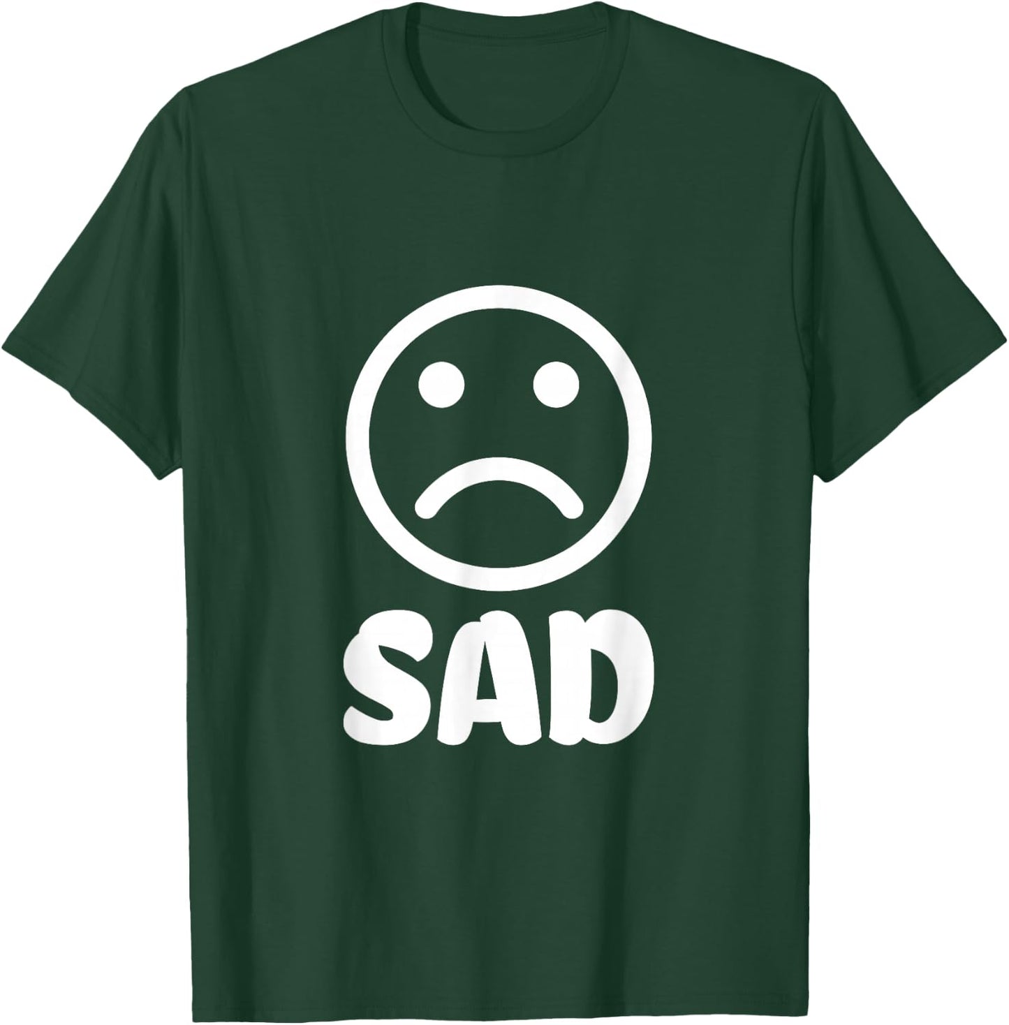 Sad Face T-Shirt - T-Shirt | Forest