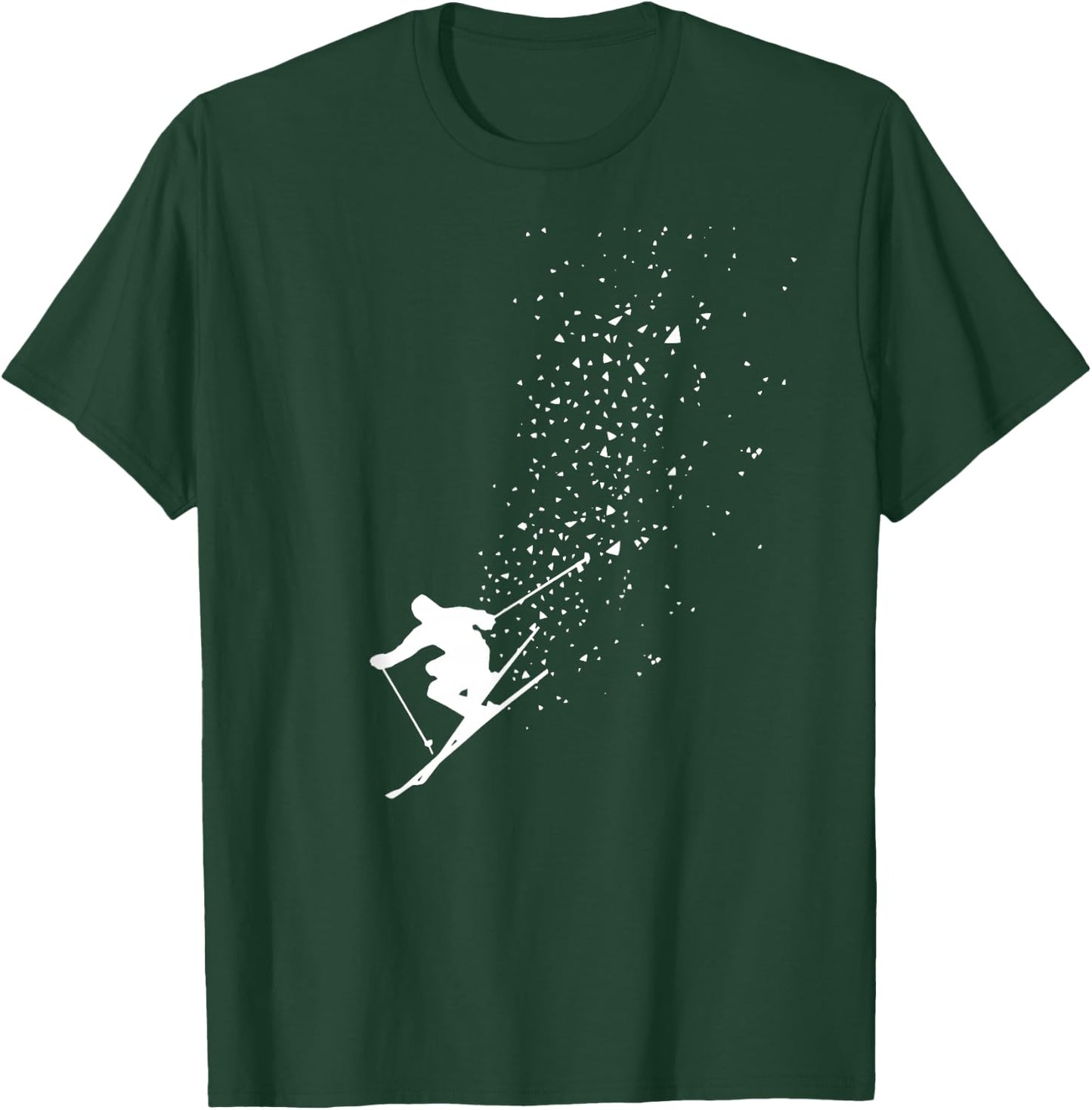 Ski Freestyle Skiing Freeski Winter Sports Skiers T-Shirt - T-Shirt | Forest