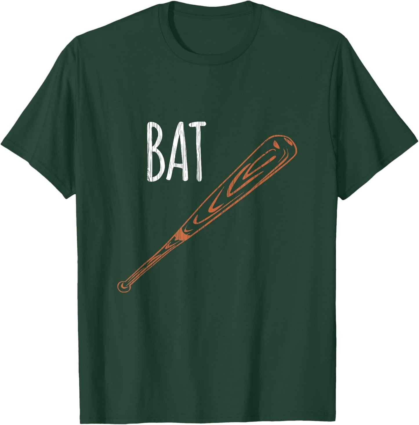 Halloween Couple Costume Shirt Baseball Bat T-Shirt - T-Shirt | Forest