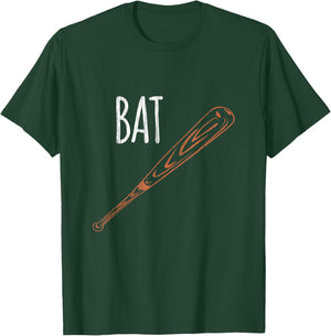 Halloween Couple Costume Shirt Baseball Bat T-Shirt - T-Shirt | Forest