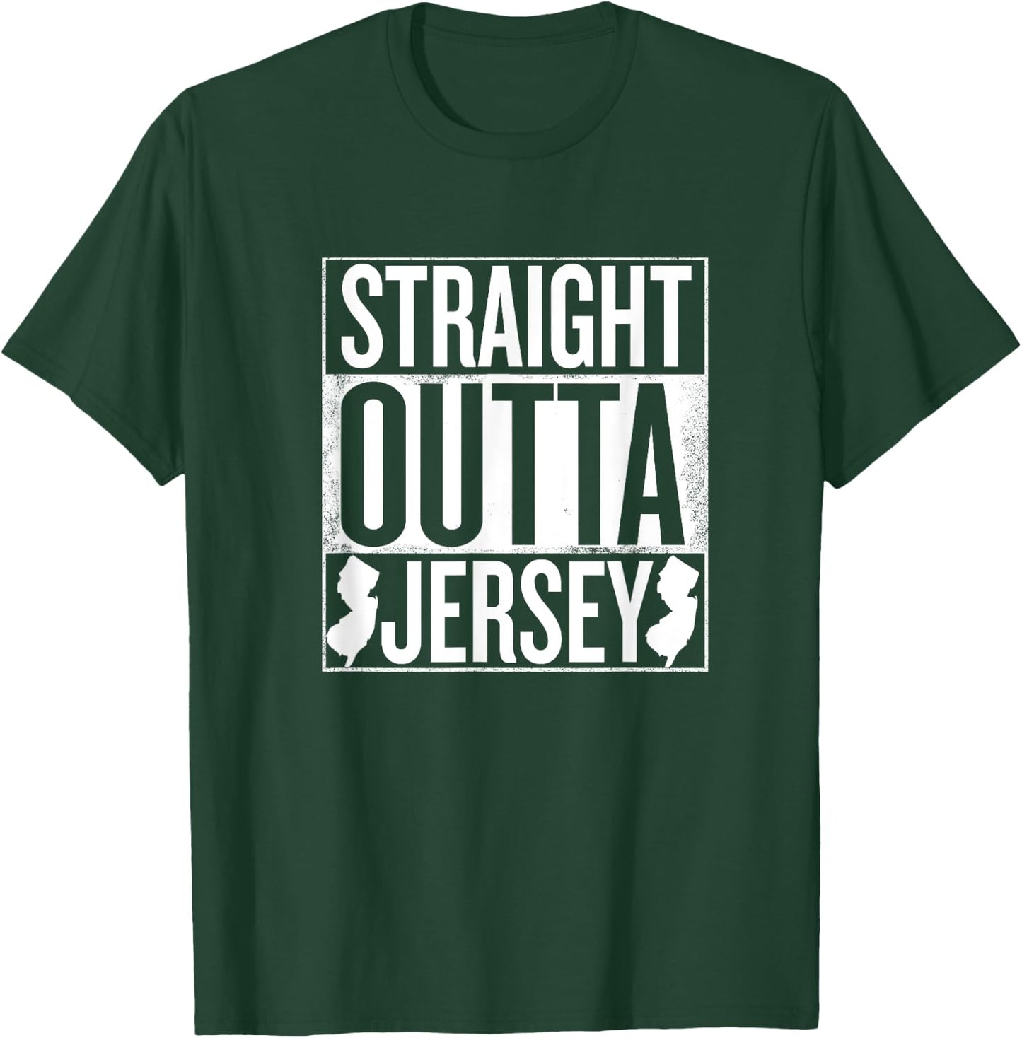 Straight Outta Jersey Shirt T-Shirt - T-Shirt | Forest
