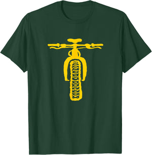 Fat Bike Mountain Biking T-Shirt - T-Shirt | Forest