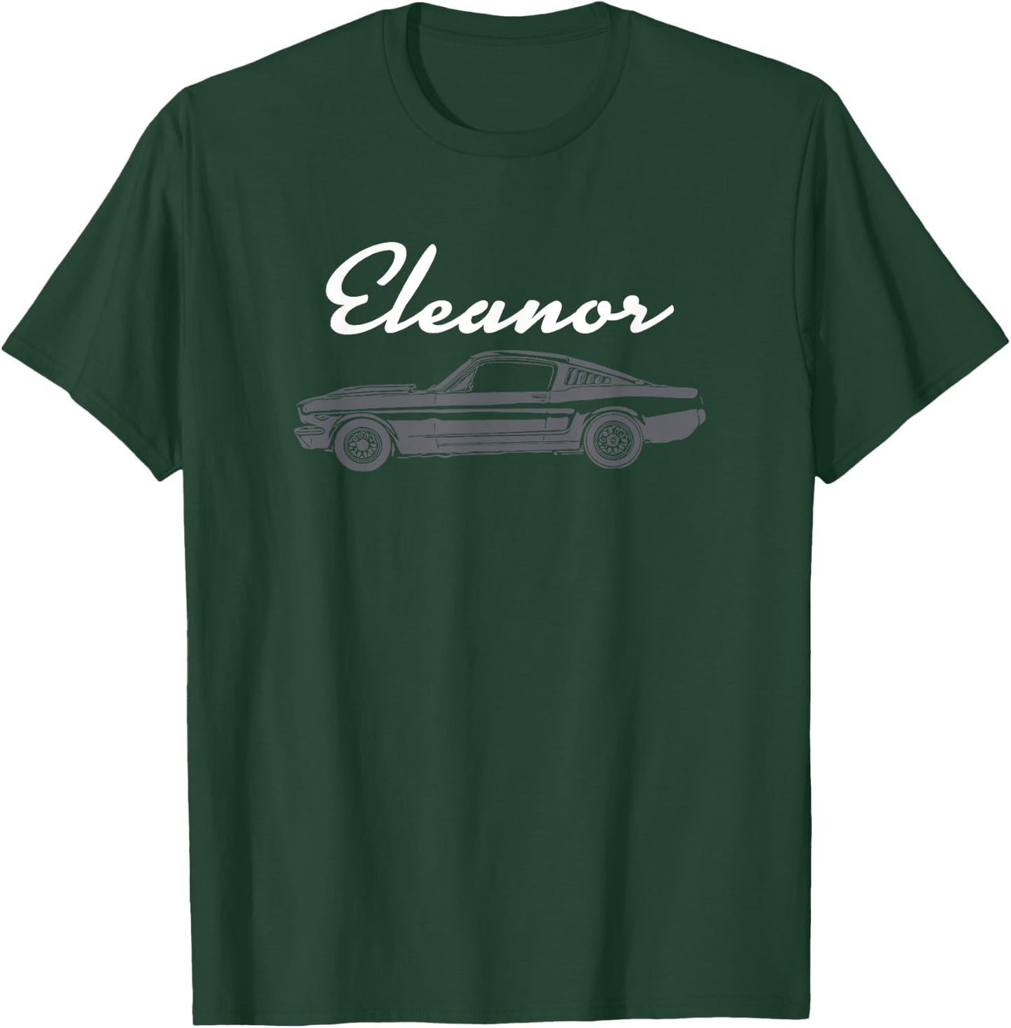 Unicorn Eleanor 1967 Muscle Car Gift Shirt T-Shirt - T-Shirt | Forest