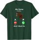 My Horse Is Calling And I Must Go - Fun Horse T-Shirt - T-Shirt | Forest