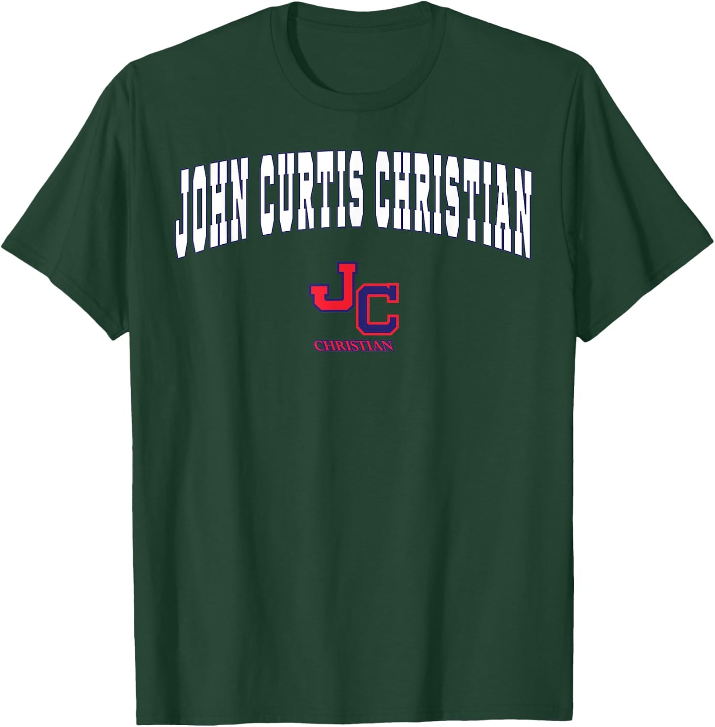 John Curtis Christian High School Patriots C2 T-Shirt - T-Shirt | Forest