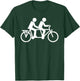 Tandem bike T-Shirt - T-Shirt | Forest