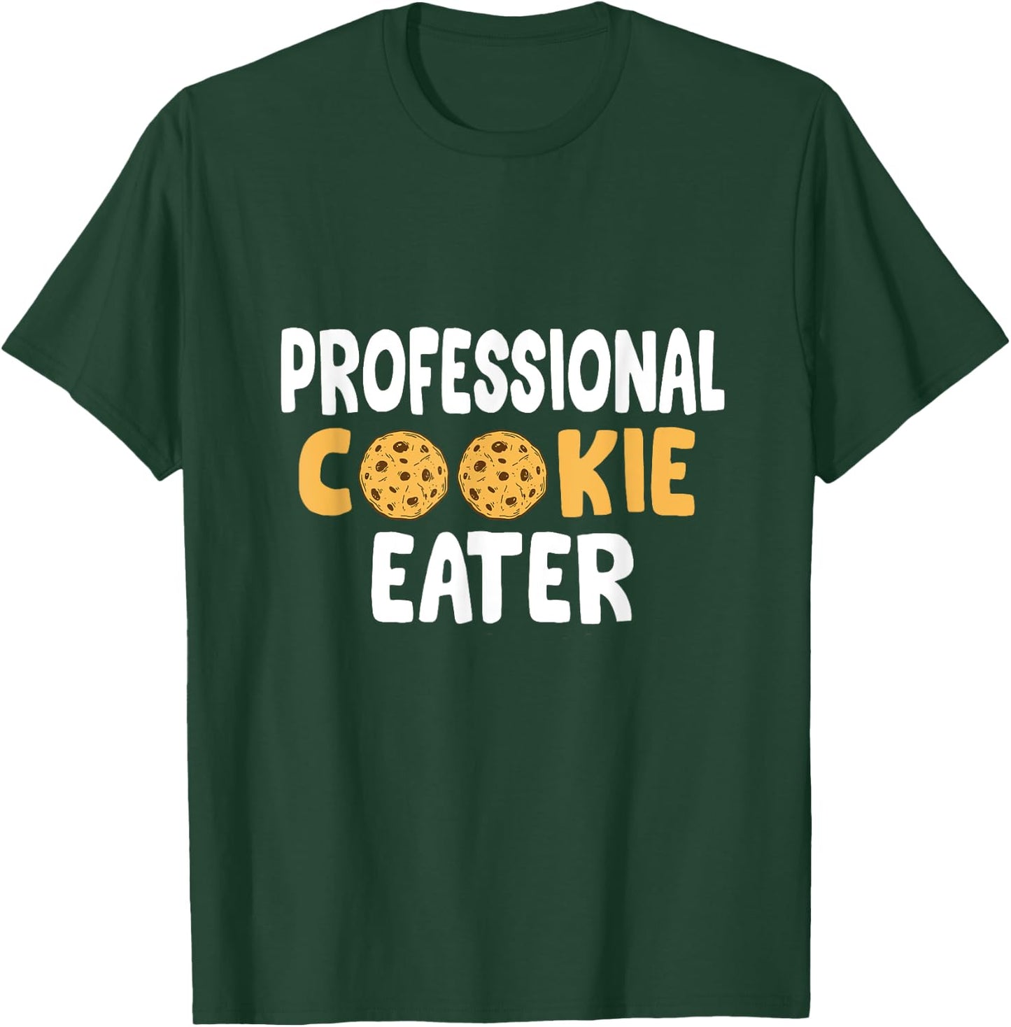 Professional Cookie Eater Funny Christmas Cookie Baker T-Shirt - T-Shirt | Forest