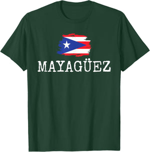 Mayagüez Country Puerto Rico Family Trip Travel Men Women T-Shirt - T-Shirt | Forest