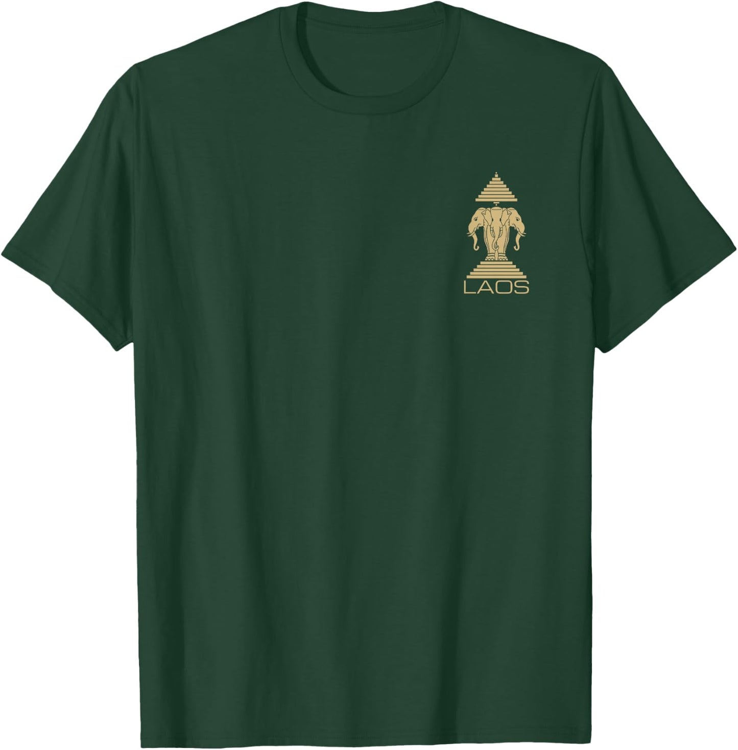 Laos Elephant Symbol Laotian Pride T-Shirt - T-Shirt | Forest