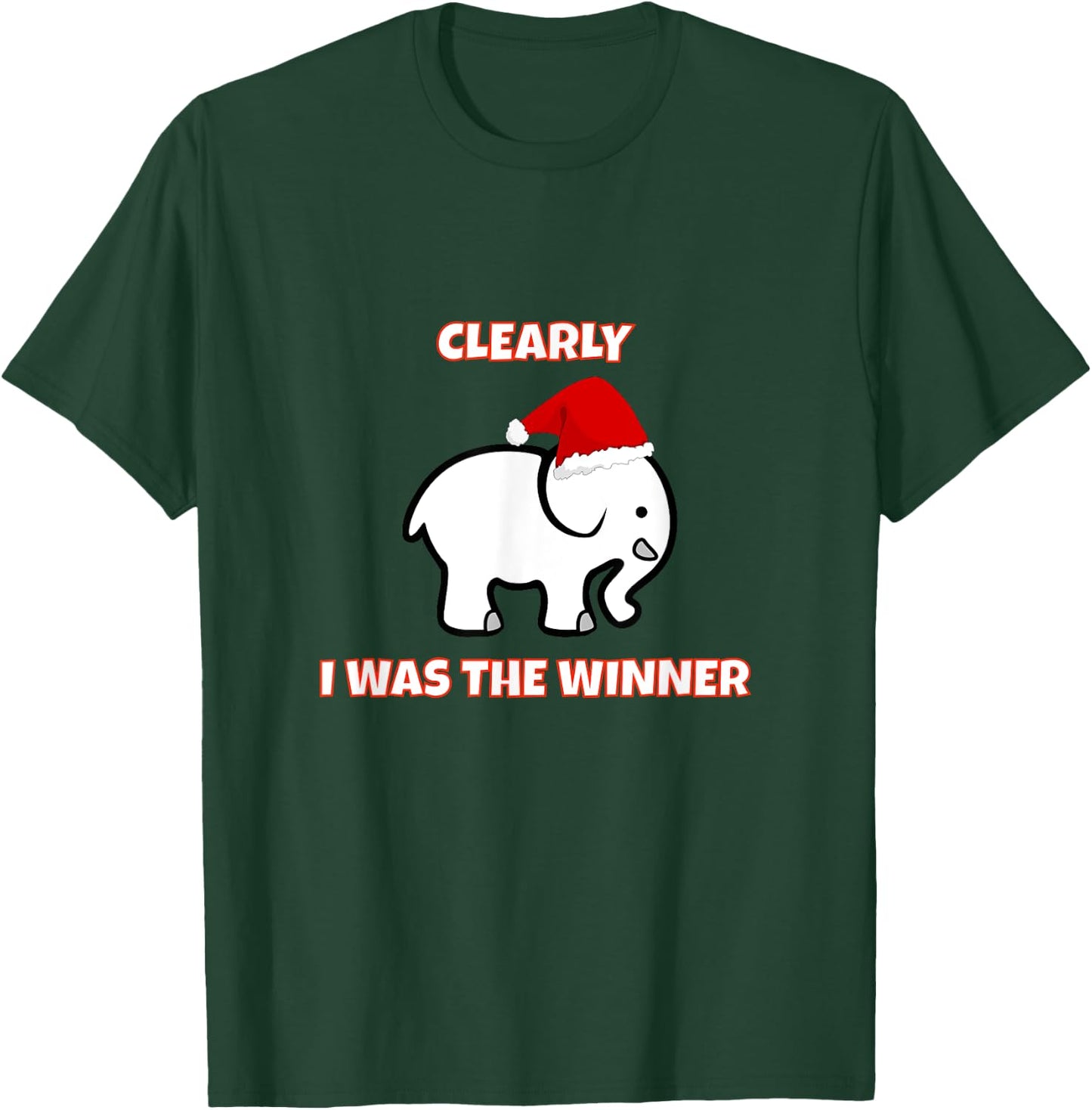 White Elephant Christmas 2017 Gift Exchange Contest T-Shirt - T-Shirt | Forest