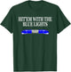 Funny Police Officer Blue Lights Women T-Shirt - T-Shirt | Forest