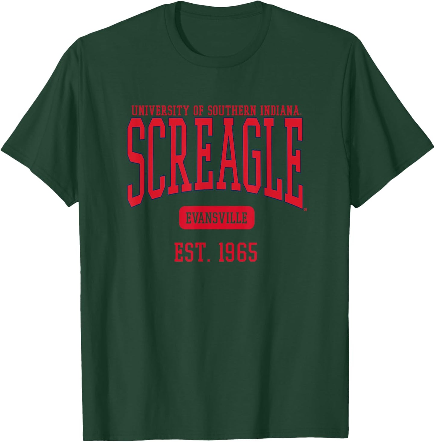 University of Southern Indiana USI Eagles Est. Date T-Shirt - T-Shirt | Forest