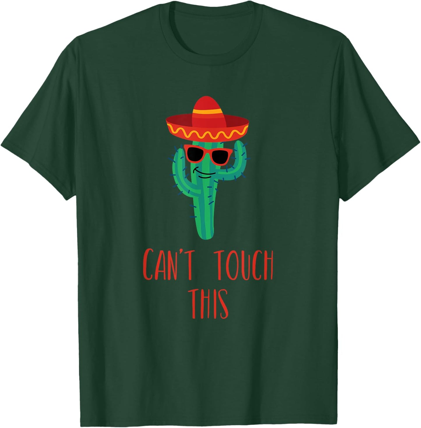 Can't Touch This Cactus T-Shirt - T-Shirt | Forest