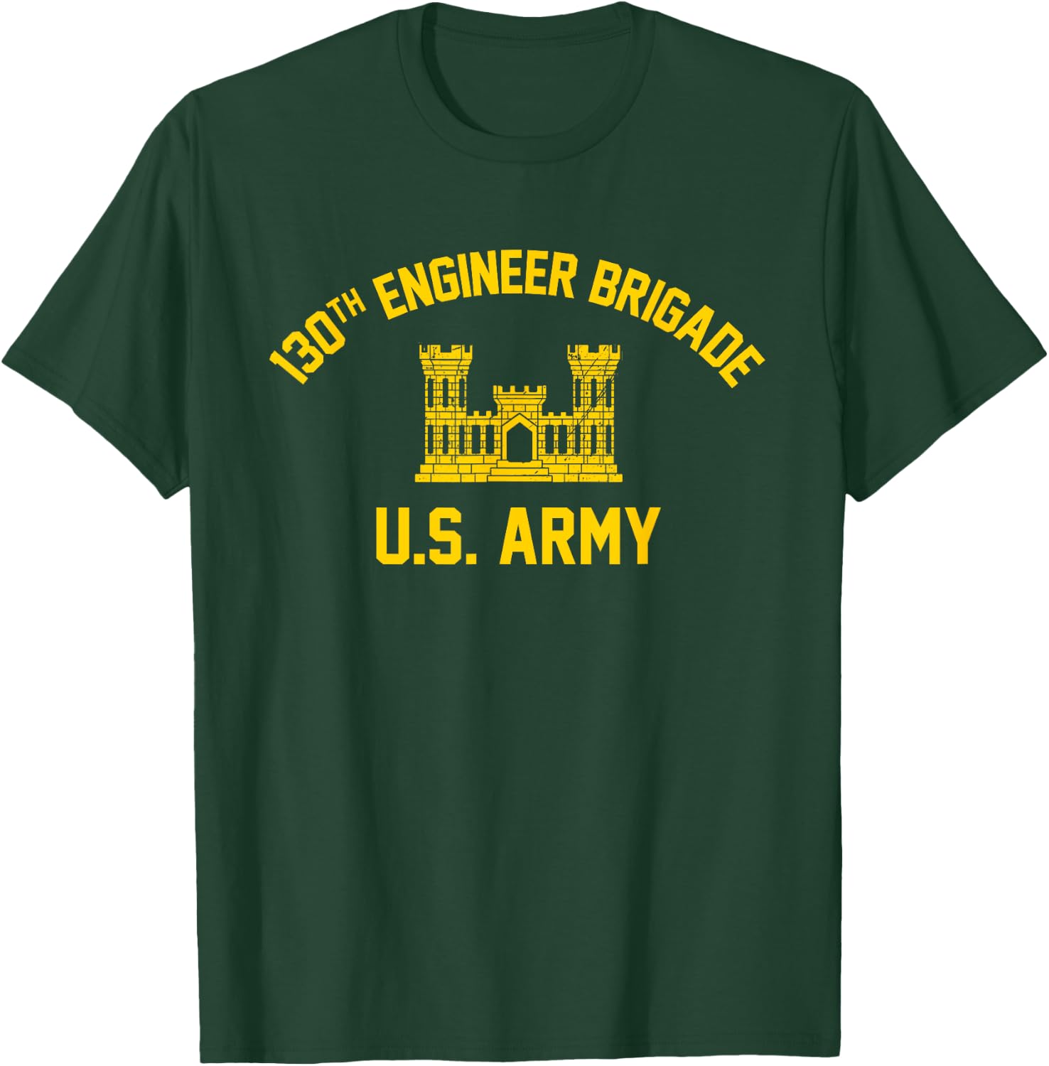 130th Engineer Brigade T-Shirt - T-Shirt | Forest
