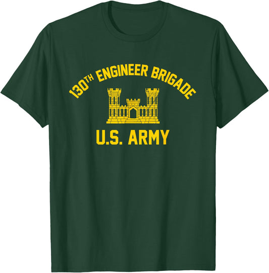 130th Engineer Brigade T-Shirt - T-Shirt | Forest