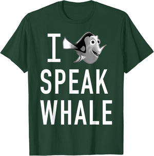 Disney Pixar Finding Dory I Speak Whale Bold Logo T-Shirt - T-Shirt | Forest