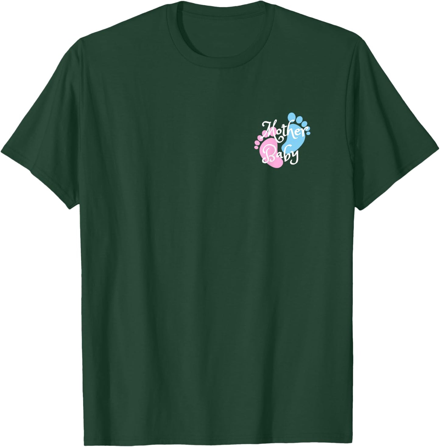 Stork Carrying Baby Postpartum (Mother-Baby) Nurses T-Shirt - T-Shirt | Forest