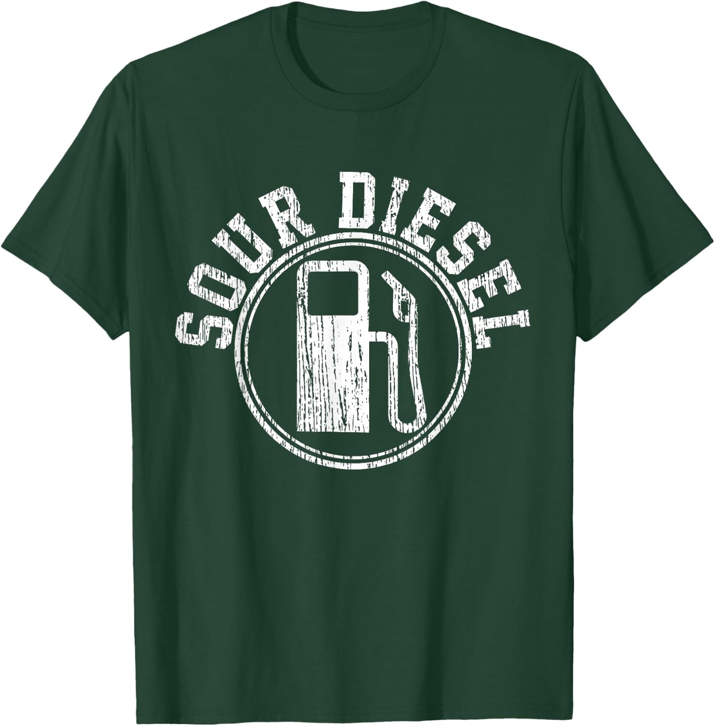 Cannabis - Sour Diesel Weed Funny Stoner Gift T-Shirt - T-Shirt | Forest