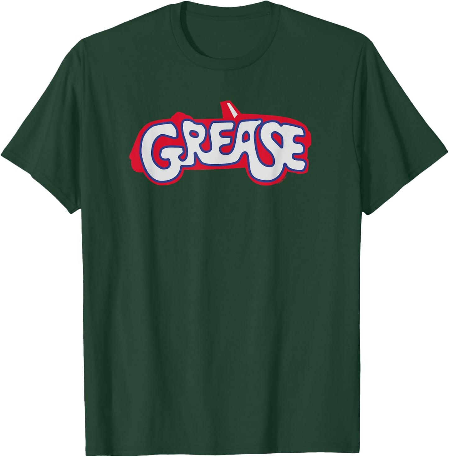 Grease - Movie Logo T-Shirt - T-Shirt | Forest