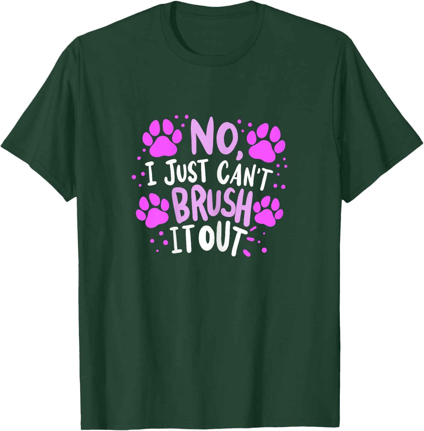 Dog Grooming Gift a Dog Groomer Women T-Shirt - T-Shirt | Forest