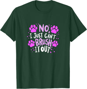 Dog Grooming Gift a Dog Groomer Women T-Shirt - T-Shirt | Forest