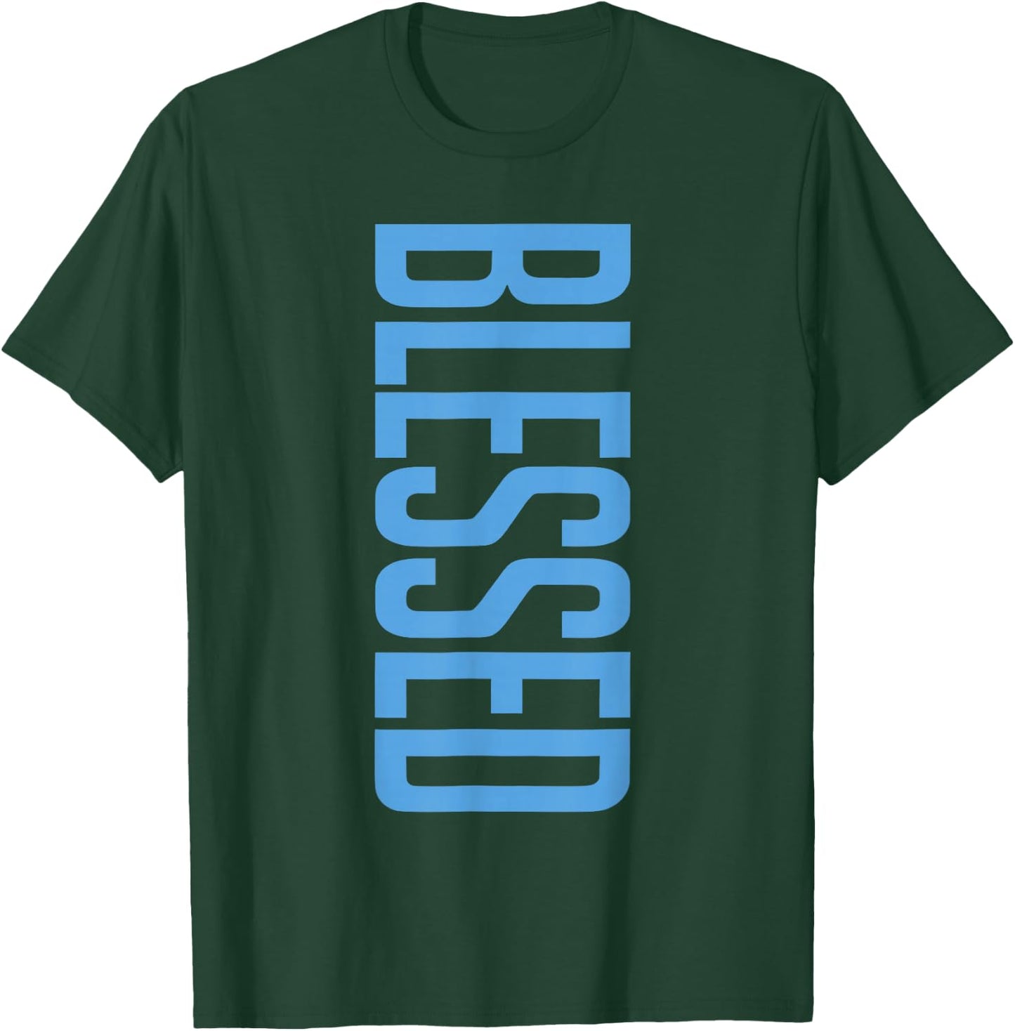 University Blue Black White Match T-Shirt - T-Shirt | Forest