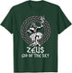 Greek Mythology Shirt Ancient Greece History Lovers of Zeus T-Shirt - T-Shirt | Forest