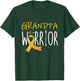 Childhood cancer awareness Grandpa of a warrior T-Shirt - T-Shirt | Forest