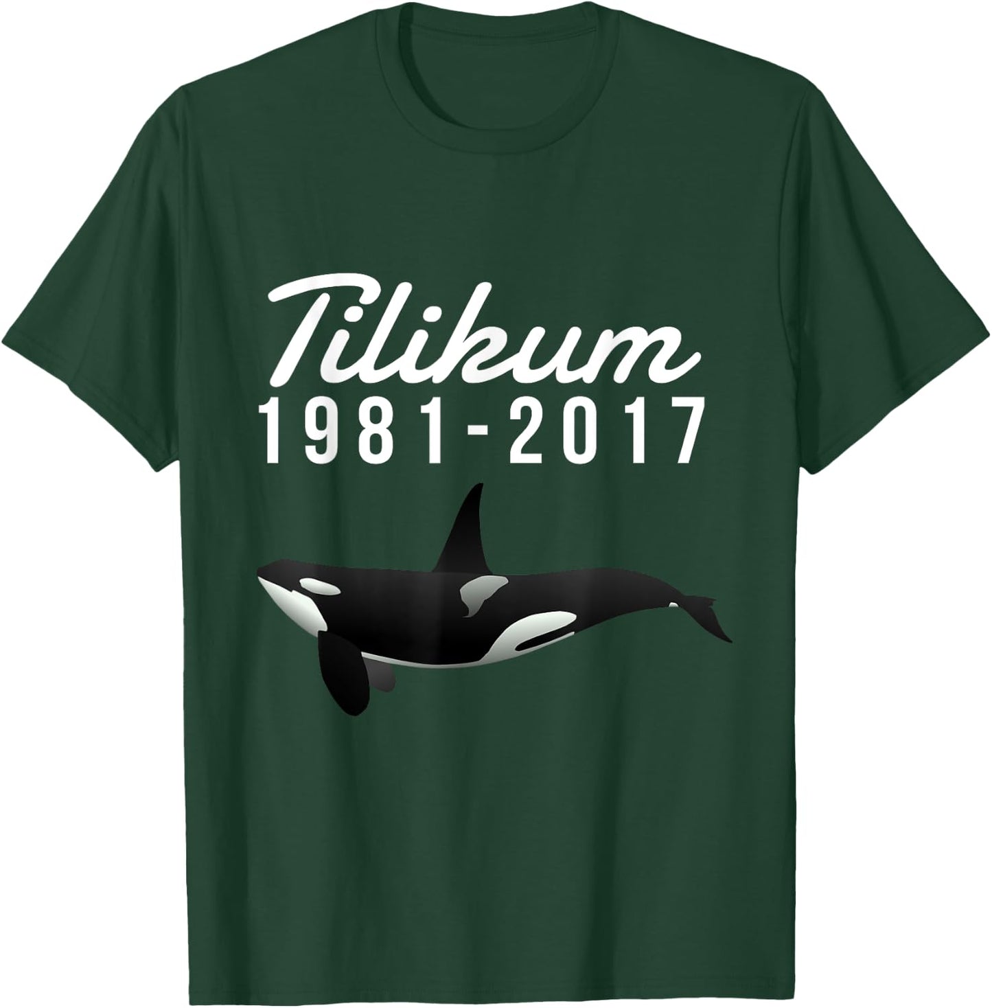 Free Tilikum Save the Orca Killer Whale T-Shirt - T-Shirt | Forest