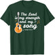 The Lord is My Strength Song - Christian Musician T-Shirt - T-Shirt | Forest