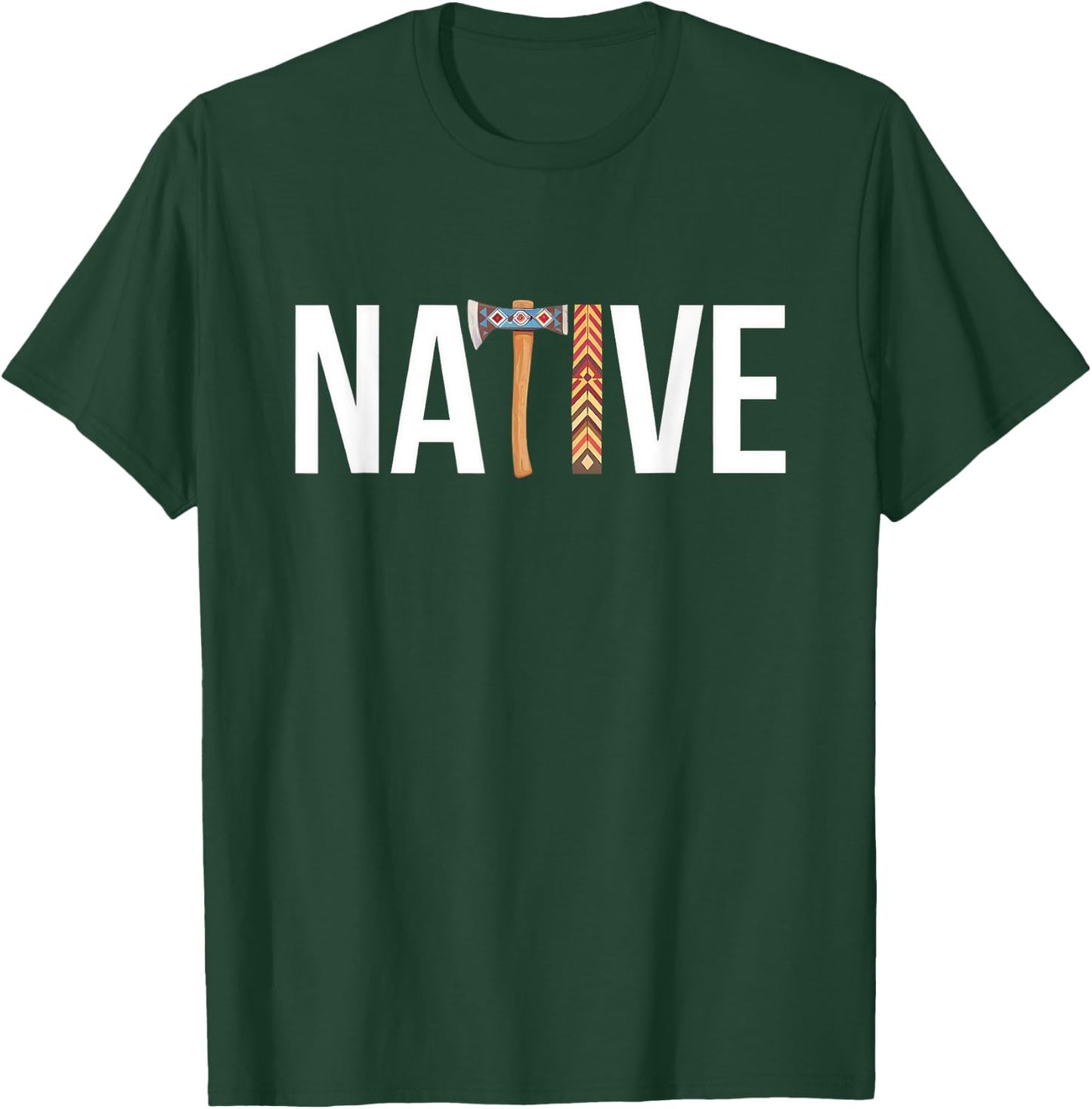 Native American Day Native American Indian Day T-Shirt - T-Shirt | Forest