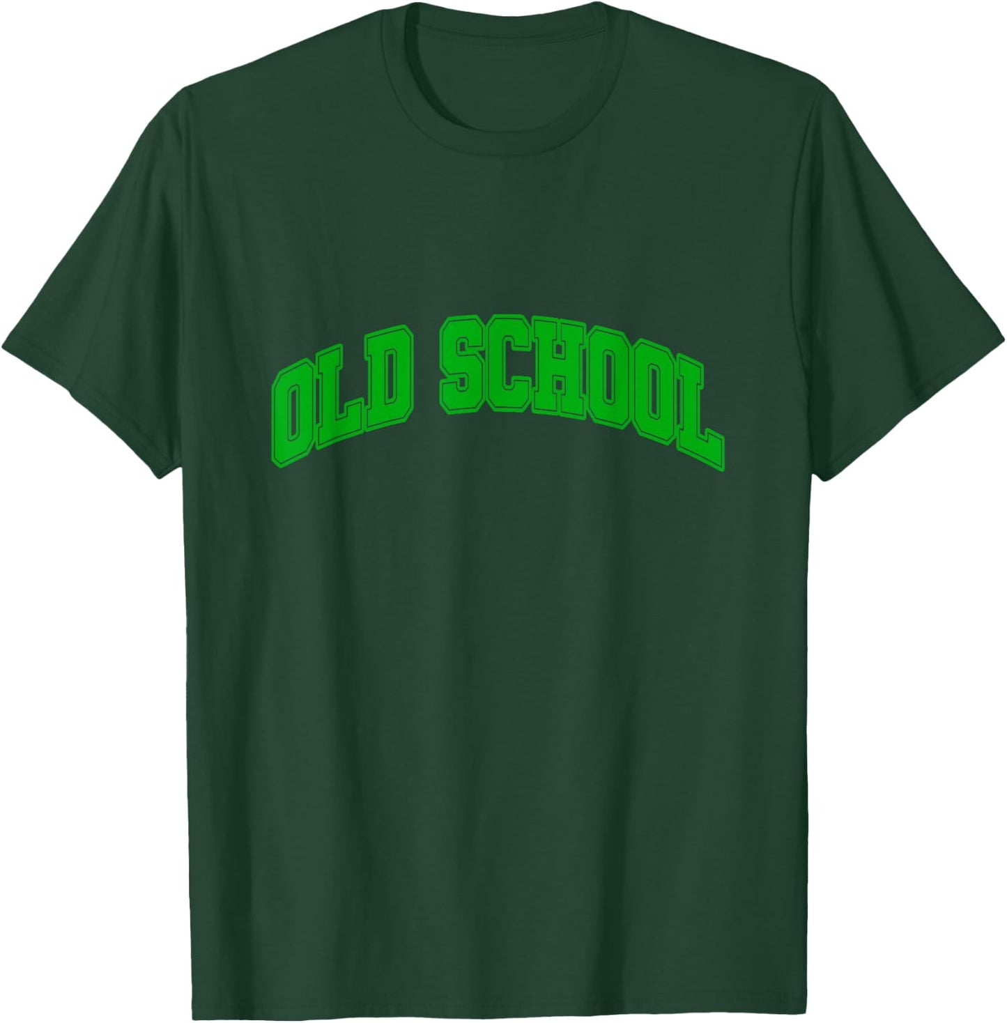 Kelly Green Graphic Old School Kelly Green Graphic T-Shirt - T-Shirt | Forest