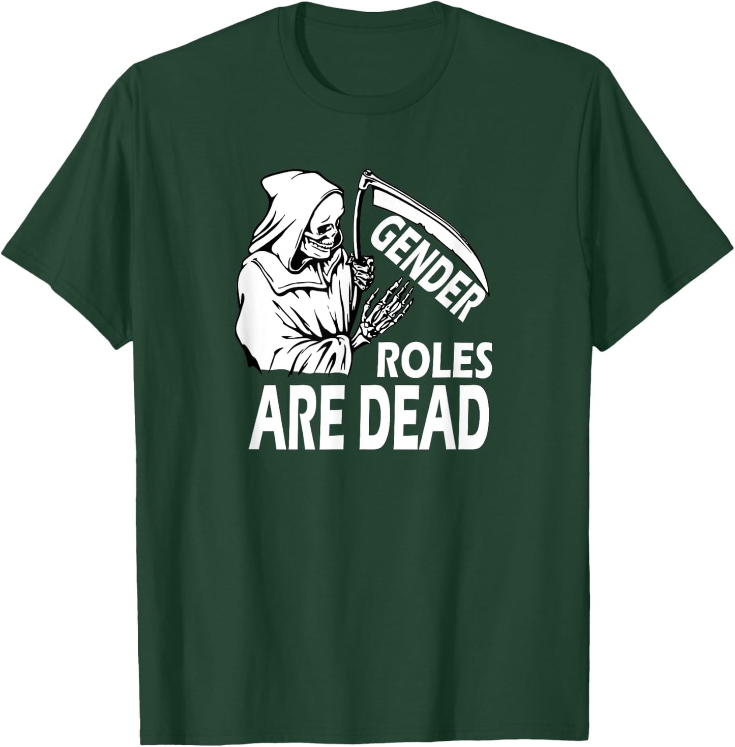 Gender Roles Are Dead Equal Rights Equality Feminist T-Shirt - T-Shirt | Forest
