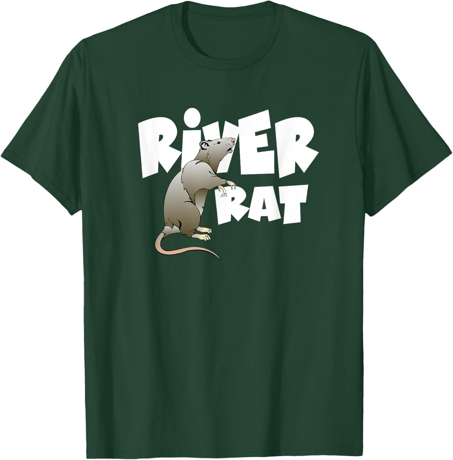 River Rafting Tubbing River Rat T-Shirt - T-Shirt | Forest