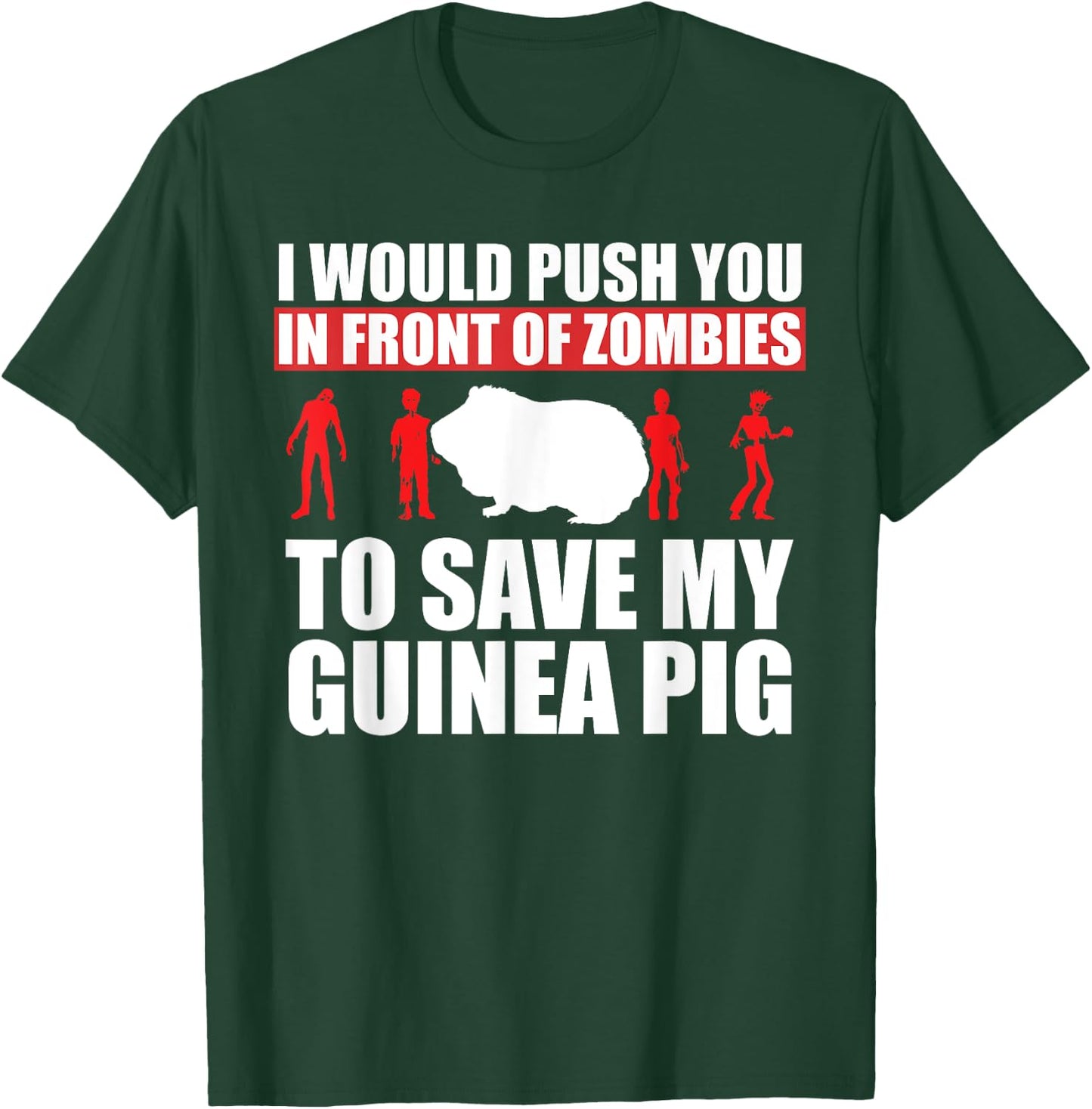 Save My Pet Guinea Pig T-Shirt - T-Shirt | Forest